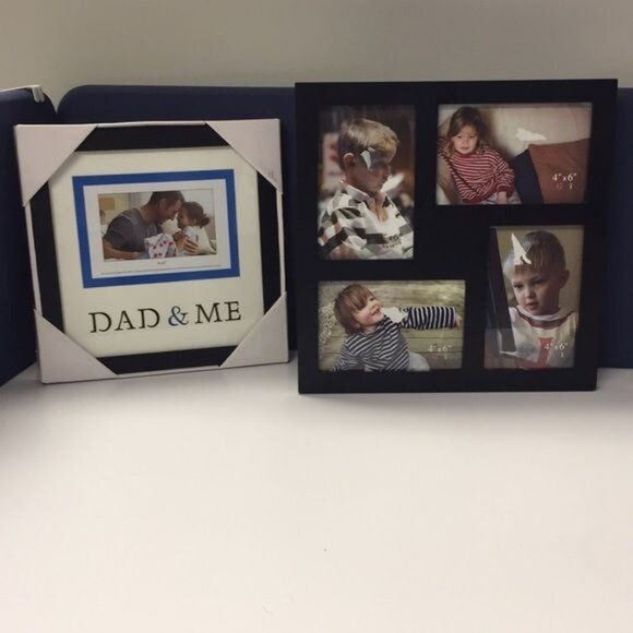 NWT Father's Day "Dad & Me" Frame Collage Frame & Single Frame (NIP) Bundle - Picture 1 of 5